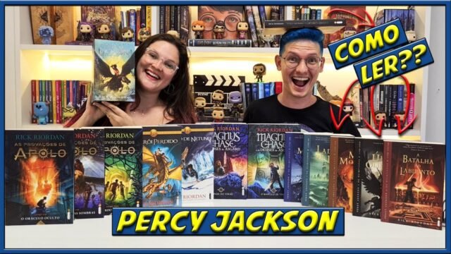 Miniatura do vídeo: PERCY JACKSON REVIEW COLEÇÃO COMPLETA! 🔱