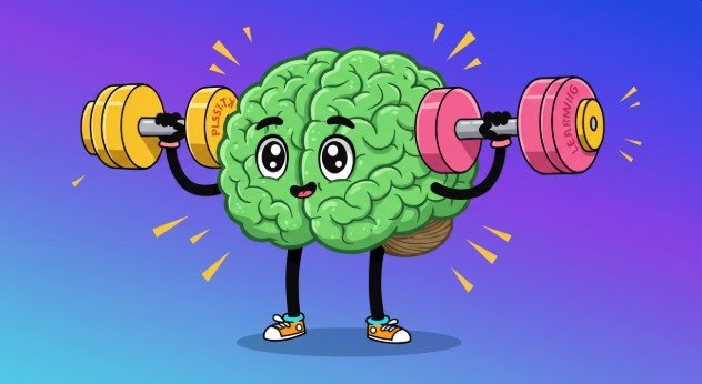 Ilustração estilizada de neurônios conectados