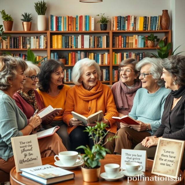 Grupo de leitura formado por mulheres acima dos 50 anos inspira obra literária que explora amizade, empatia e liberdade pessoal. filename-15