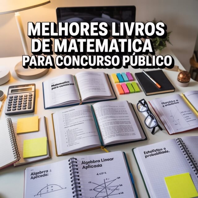 Os 9 Melhores Livros de Matemática para Concurso Público em 2026 Estude Matemática pra Concurso
